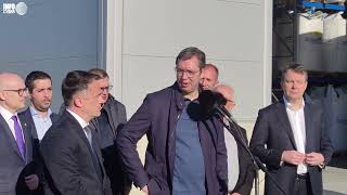 PREDSEDNIK VUČIĆ U INĐIJI 17.03.2023. #indjija #vucic #srbija