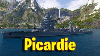 Meet The Picardie! Tier 7 French Battleship in World of Warships Legends!