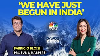 We Have Just Begun In India: Fabricio Bloisi CEO, Prosus \u0026 Naspers At Davos WEF 2025 | N18G