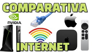 Mejor TV Box 2023 Comparativa internet Ethernet Gigabit Wifi Shield TV 4k Pro vs Apple TV 4k 2022