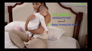 Classic Foldable Baby Mosquito Net Bottomless Bed Net for Infants