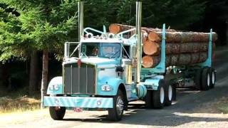 1974 Kenworth 12v71 James returning home after the Truck Show 8-28-11 Part one