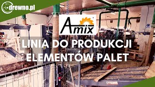 The line for the production pallet elements by AMIX