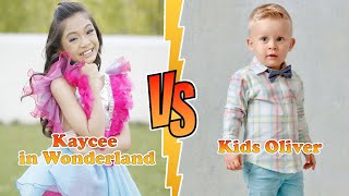 Kaycee in Wonderland VS Kids Oliver (Kids Diana Show) Transformation 👑 New Stars From Baby To 2023