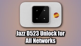 Jazz ZTE D523 Unlock For All Networks | D523 One Click Unlock