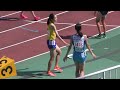 共通女子1500m 決勝 第51回関東中学陸上 2023.8.8【4kultrahd】