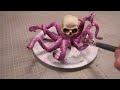 I made a zombie octopus in a bathtub