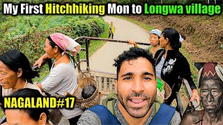 My First Hitchhiking Mon to Longwa village || nagaland main hitchhiking | nagaland Ep-17 | @mbdnomad