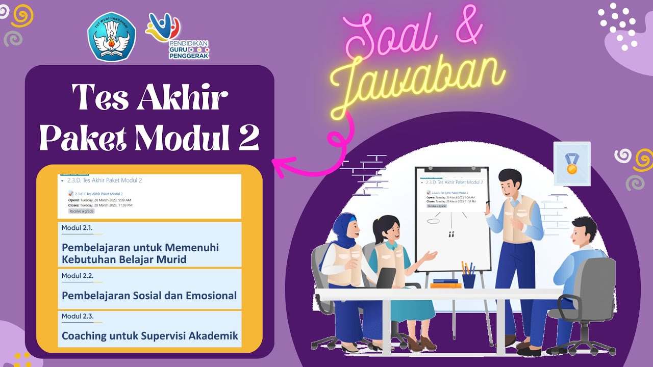 Tes Akhir Modul 2 Guru Penggerak #gurupenggerak - YouTube