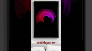Python turtle wall art #shorts #coding