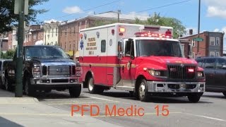PFD Medic 15 Responding