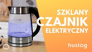 Huslog Czajnik elektryczny, szklany 2200W