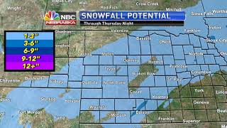 Another chance of very light snow showers Thursday morning, then a nice warm up ahead