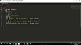 Arithmetic Operations Using GET Method - PHP Final Project.