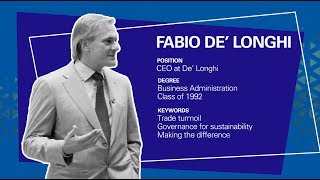 Executive Chat with Fabio De' Longhi, CEO at De' Longhi