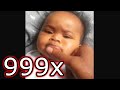 A Beatboxing Baby 999x speed meme