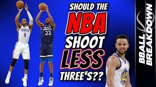 Should The NBA Shoot LESS Three's?
