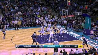 Enes Kanter Drives to the Basket with Authority