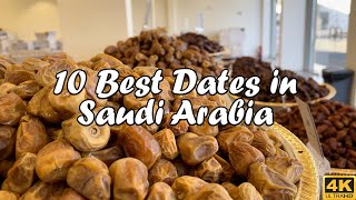 What are the 10 Best Dates in Saudi Arabia and their benefits? Jeddah Date(Khajoor) Market