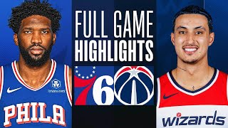 76ERS at WIZARDS | FULL GAME HIGHLIGHTS | December 6, 2023