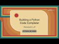 Talk - Meredydd Luff: Building a Python Code Completer