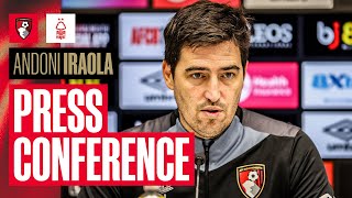 Press conference: Andoni previews 'elite' Nottingham Forest and provides Tavernier injury update