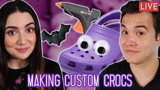 Making Custom Crocs Live
