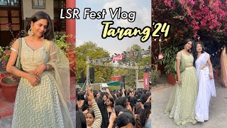 LSR Fest Vlog! Tarang 2024 ⭐️ (Lady Shri Ram College, Delhi University)