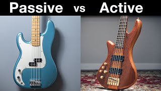 Active vs Passive Bass : Which is better?