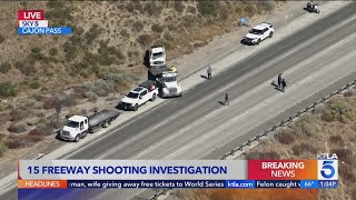 Shooting closes Cajon Pass, causing major traffic backups