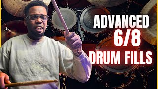 I broke down Complex 6/8 Drum Fills! (MADE EASY)