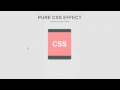 PURE CSS EFFECT