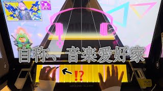 【CHUNITHM】自称、音楽愛好家 MASTER 13 AJC 手元動画【内部出力音源】