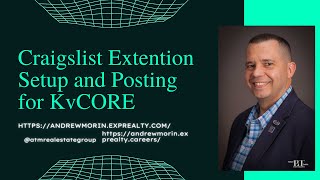 Adding the Craigslist Extension to KVCORE