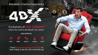 4DX the new technologie of the cinema (official trailer)