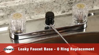 Leaky Faucet Base – O-Ring Replacement