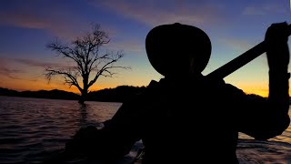 Paddling with the Sunset, Sunken Forest and Kangaroos . It doesn't get much more chilled than this !