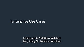 Integrating Salesforce applications with AWS Services: Enterprise Use Cases