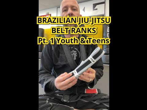 What are the kids belts in Jiu Jitsu?