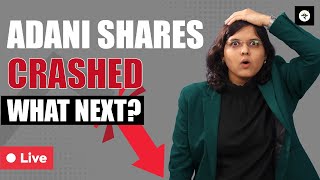 Adani Shares Crashed | PSU Shares Crashed | What Next? | CA Rachana Ranade