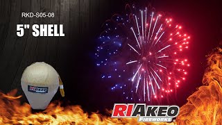 DISPLAY SHELL-6 INCH RKD-S06-08 | RIAKEO FIREWORKS