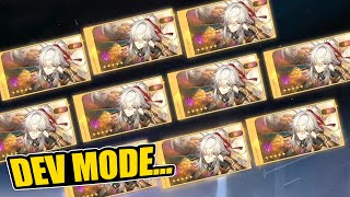 THEY THOUGHT I WAS HACKING WITH THESE JING YUAN SUMMONS... (DEV MODE) | Honkai: Star Rail