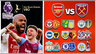 Premier League Predictions - Gameweek 17 - Arsenal vs West Ham United