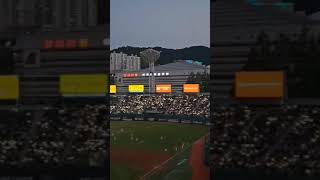 #부산사직야구장 #정겨운 부산사투리 #마! 쌔리라 롯데 :키움   2:0