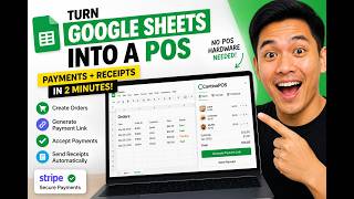 Turn Google Sheets into a POS (Payments + Receipts in 2 mins) Demo