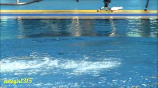 (Fancam) 130711 Barefoot friend - Master diving competition Eunhyuk diving part 1