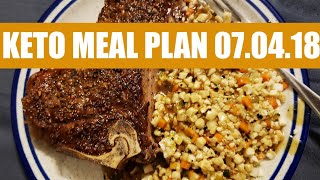 Keto Meal Plan 07.04.18 | Keto Week of Eating | Keto FDOE