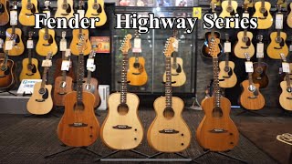 【レビューする！】Fender Highway Seriesを弾いてみる〜後編　全種類の生音を弾き比べる