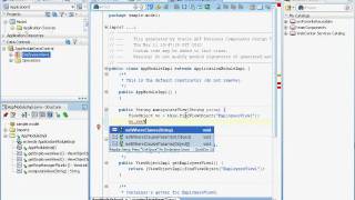 Application Module Service Method