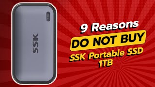 SSK Portable SSD 1TB | 9 Shocking Reasons Not to Buy! 🚫💾